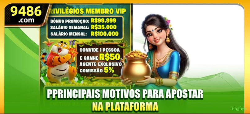 Slots online da 66jogo com jackpots progressivos